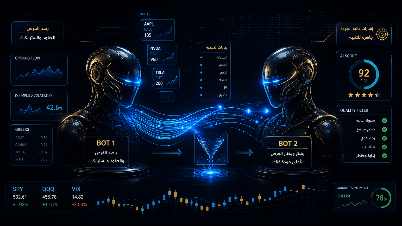 Bot to bot data flow